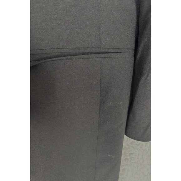 Boss Hugo Boss Stretch Mens Three Button Blazer Jacket Black Wool Size 42 Reg - Picture 8 of 10